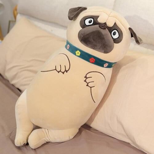 Cartoon Simulation Dog Puppy Sharpei Stuffed Soft Pillow Toy Children Gift Doll Simulation Dog Puppy Pillow Toy