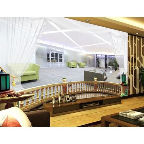 Custom 3d landscape wallpaper,Seaview Villa,space for expansion mural bedroom living room TV backdrop waterproof wallpaper