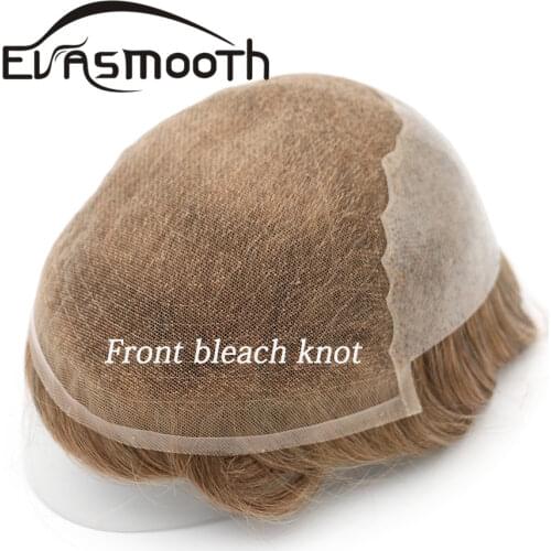 Real Picture Men Wig Toupee Human Hair Durable Men Hair Replacement System Male Wig Natural Hair Men Toupee Extensions Hair Men