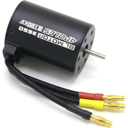 RC 3650 3100KV 3900KV 4300KV 5200KV Brushless Motor with Heat Heatsink for 1/8 1:8 1/10 1:10 RC Car Truck