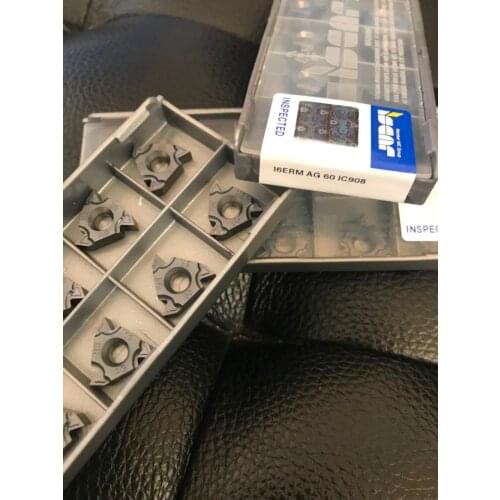 Iscar Threaded inserts 16ERM1/ 1.25/ 1.5 /1.75 /2 /2.5/3 3.5 IC908 16ERMAG60 IC908/16ERM AG55IC908
