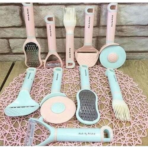 Luxurious Kitchen Set of 5-pink-make your life easier