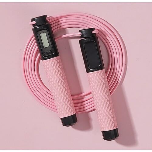 Digital Jump Rope Dual Skipping Rope Wirless Counting 4 Mode Smart Jumping Rope Home Gym Fitness Workout Exercies Sports