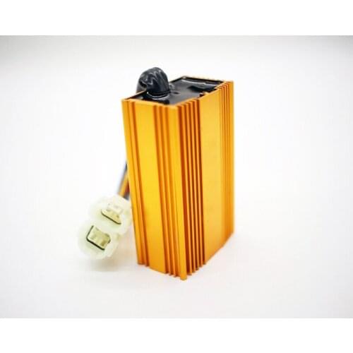 DC 12V Refit Motorcycle 6 Pins Ignition CDI Box for 150CC 50CC 125CC GY6 Motorbike Gold Ignitors for 50CC Racing CDI for 125CC