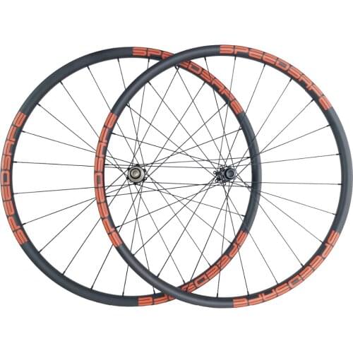 Ultra light 1160g 650B MTB XC 27mm tubleless carbon bike wheelset 100x15mm 142x12mm 27.5er hookless crosscountry bicycle wheels