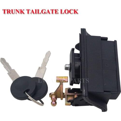 Tail Gate Lock Trunk Lock with 2 Keys For Volkswagen Golf 3 1991-1998 Polo Classic 1H6827571E 1H6827571EB41 1187700800