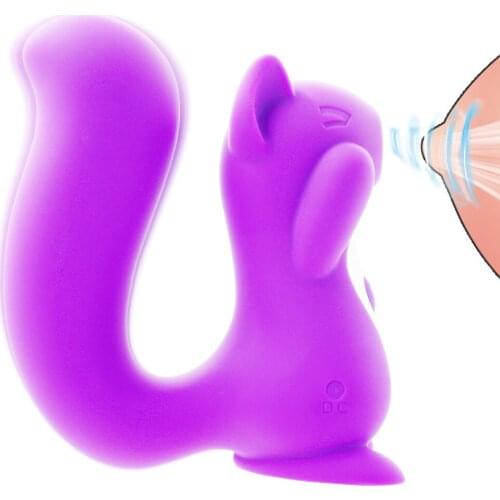 Squirrel sucking vibrator for women Clitoris Stimulator Blowjob Oral Nipple Sex Toy for Adult Women Vagina Vibrating Masturbator
