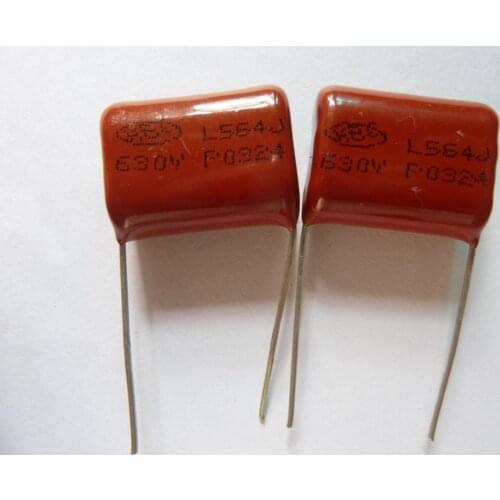 20pcs CBB 564 630V 564J CBB21 0.56uF 560nF P20 Metallized Polypropylene Film Capacitor