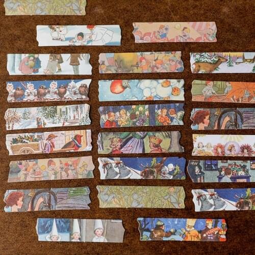 50pcs Vintage INS Stickers package DIY Diary Decoration Sticker album Scrapbooking material Craft Supplies