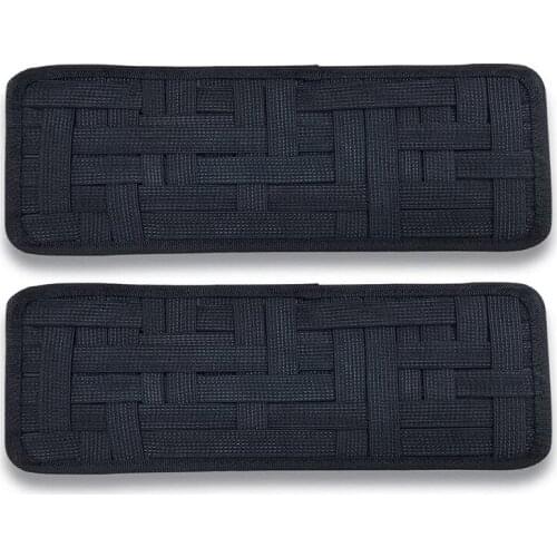 2 Packs Car Sun Visor Organizer, Car Visor Storage Anti-Slip Elastic Woven Board for Sunglass Holder Parking Fuel Card