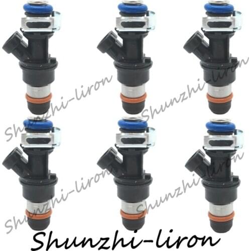 6pcs OEM 25320288 Petrol Fuel Injector For GMC Chevy Cadillac 4.8L 5.3L 6.0L 99-07 Car-styling Nozzle Injection Engine Valve