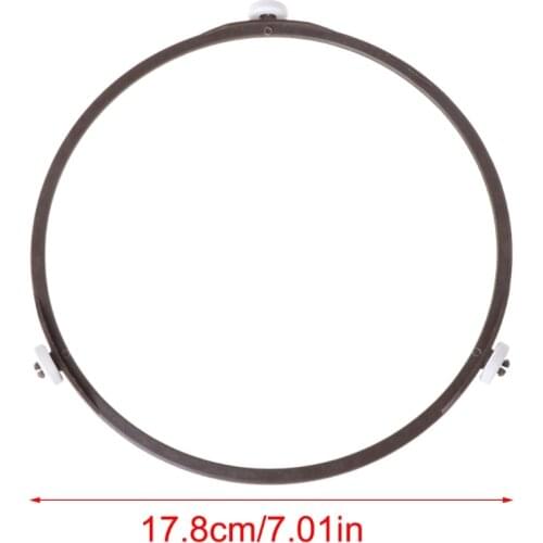 Microwave Oven Parts Round Shaped Rotating Tray Glass Plate Support 6.57'' Inner Mar28