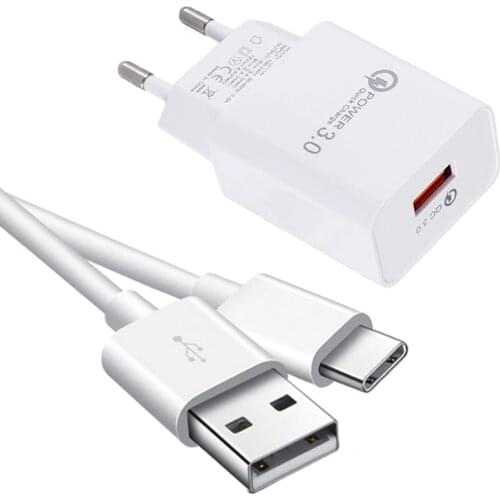 Fast Charger USB Type C Cable For OPPO A52 A72 A92 F17 Realme 6 7 Pro Redmi 9 8 8A Note 9 Pro Fast Charging USB-C Charger Cable