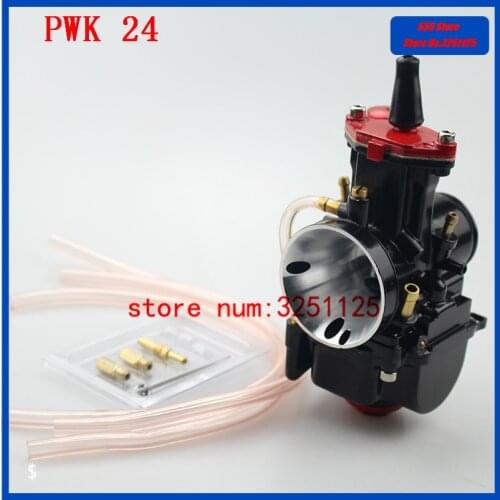 Brand new 24 mm Motorcycle Engine Part Carburetor Mikuni PWK 24 Carburetor With Power Jet Motorcycle ATV 4T Engine Quality