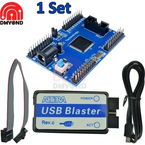 1Set Altera Max II EPM240 CPLD Development Board Module Learning Board USB Blaster Mini USB Cable 10-Pin JTAG Connection Cable