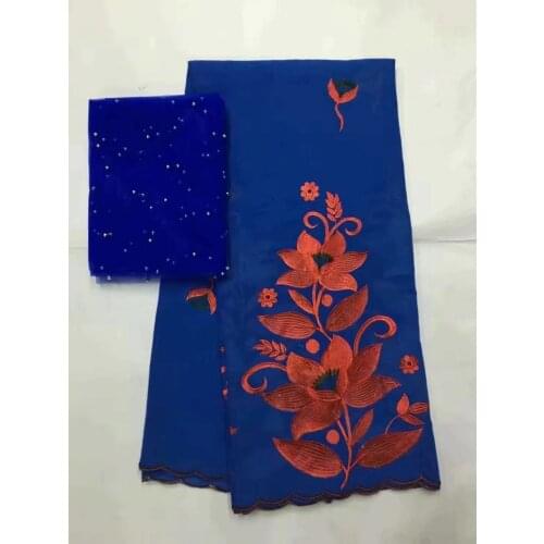 Milylace multi color nigerian swiss cotton lace fabric 2 in 1 design african swiss voile lace fabric for party CNC-48