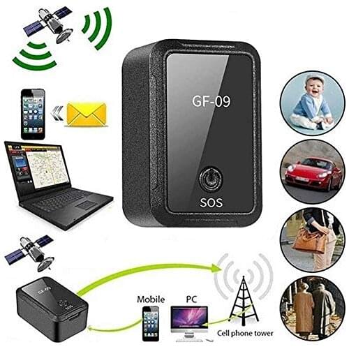 GF-09 Mini GPS Tracker APP Control Anti-Theft Device Locator Magnetic Voice Recorder for Vehicle Car Person Location