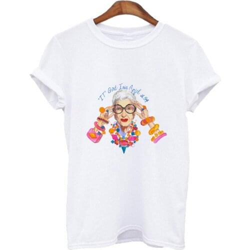 Fashion print art womens t-shirt Harajuku graphic t-shirt short sleeve summer cartoon womens top