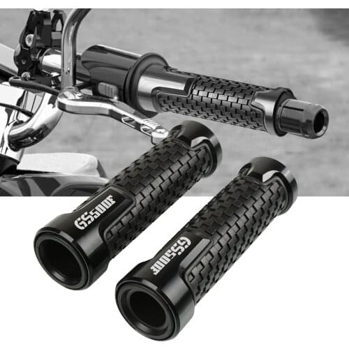Motorcycle 7/8"22mm Handle Bar Grips Handlebar Hand Grips For suzuki GS500F Bandit GS 500 F 2004-2021 2005 2006 2007 2008 2009