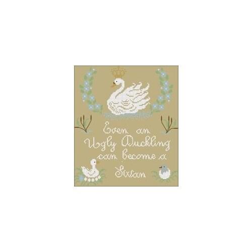 YIXIAO Counted Cross Stitch Kit Cross stitch RS cotton with cross stitch Haejbgqs Magazine - Swan