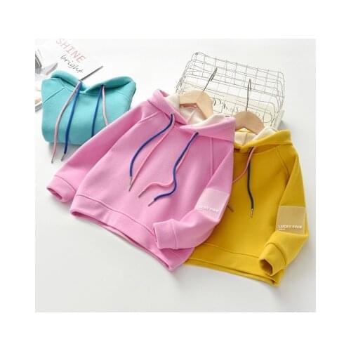 2021 Spring Autumn New Childrens Clothing Baby Boys and Girls Sweatshirt Toddler Jackets Korean Pullovers Kids Hooded T Shirt