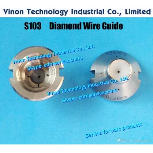 Ø0.155-0.305mm 30 degree Taper Diamond Guide S103 87-3 118746A, 118767, 118736, 3087331, 3087332, 3087333, 3087131, 3087334