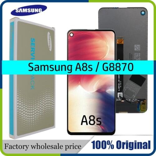 Original 6.4" LCD For Samsung Galaxy A8S G8870 G887FZ LCD Display Screen replacement Digitizer Assembly For SAMSUNG A9 Pro 2019