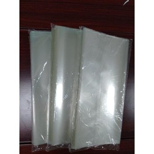 XHL-SUB180290 Clear Blank Sublimation Shrink Film Sleeve Shrink Wrap 18W*29Hcm for Heat Press Printing for Tumbler Water Bottle
