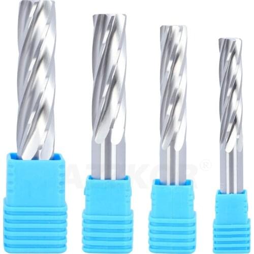 Straight Shank Right Spiral Reamer Carbide Alloy Tungsten Cutting Steel Hard Handle Monolithic Chucking H8 Reamer For Metal