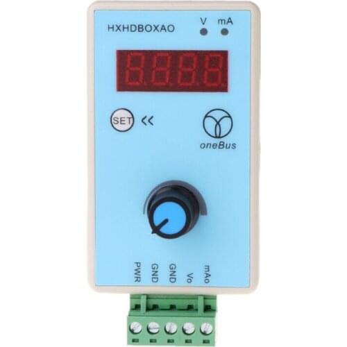 Handheld Current Voltage Signal Generator Analog Simulator Output 0-10V 0-20mA