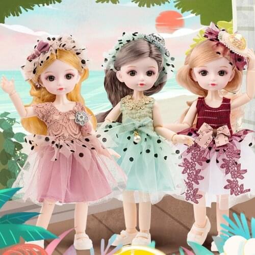 26cm BJD Doll Dress Up BJD Summer Series Doll Ornaments Girls Childrens Gift Toys