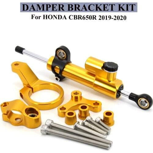 Motorcycles Steering Stabilize Damper Bracket Mount Kit For HONDA CBR650R cbr 650r