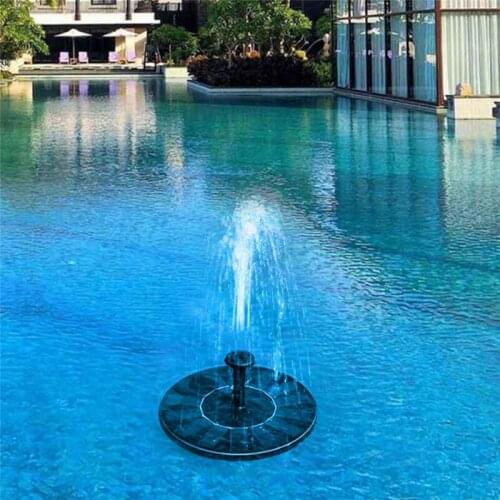 Solar Power Bird Bath Fountain Water Floating Pump Fountain for Bird Bath,Fish Tank,Small Pond,Garden Decoration