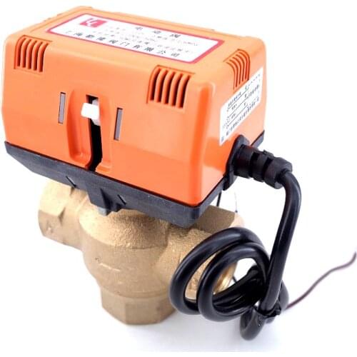 VC6013/4013 fan coil hot and cold water electric two-way solenoid valve 1/2 3/4 1’’ HVAC water system control valve