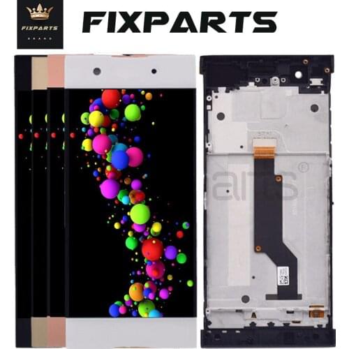 For Sony Xperia XA1 LCD Display Touch Screen Digitizer Assembly With Frame Replacement G3116 G3121 G3112 For 5.0" SONY XA1 LCD