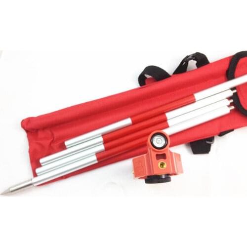 10PCS NEW MINI Prism with 4 Poles For Total Stations prism constant -30/0mm