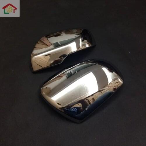 For Ford EDGE 2015 2016 2017 2018 Decoration Car Styling ABS Chrome Rear View Rearview Side Glass Mirror Cover Trim Frame 2pcs