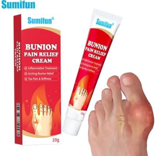 20g Sumifun Gout Cream Treatment Foot Thumb Arthritis Joint Plaster Sore Knee Bunion Pain Relief Cream Herbal Medical Ointment