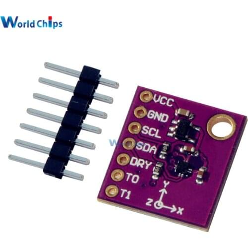 HSCDTD008A 3-Axis Three Axis Magnetometer Compass Magnetic Sensor Module 3.3V-5V Micro Tesla LSB Replace HMC5883L For Arduino