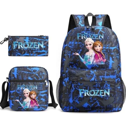Ladybug 3pcs Set Backpack Children Anime Cartoon School Bag Bookbag Men Women Travel bags Mochila Daily Rucksack