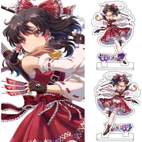 Anime Touhou Project Yagokoro Eirin Flandre Scarlet Izayoi Sakuya Hinanawi Tenshi Remilia Scarlet Acrylic Stand Figure DisPlay