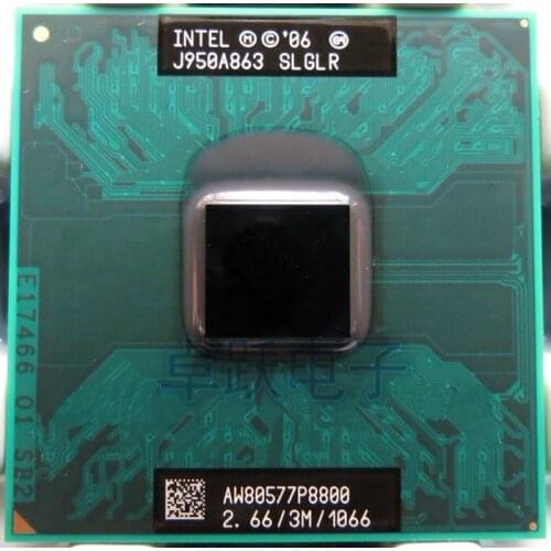 Shipping free Intel Core2 Extreme Processor P8800 (3M Cache, 2.660 GHz, 1066 MHz FSB) Socket 478 CPU P478