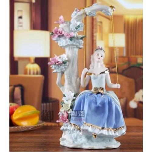 Characters European Beauty Creative Characters Furnishing Ceramic Crafts Home Decorations Studio Bedroom Office Furnishing