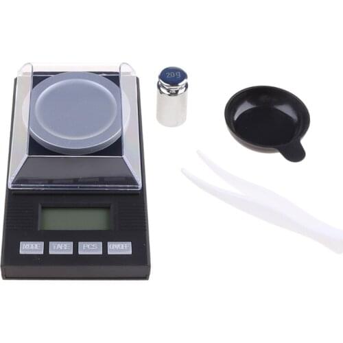 20g/0.001g Mini Digital LCD Electronic Gram Jewellery Gold Weighing Pocket Scale
