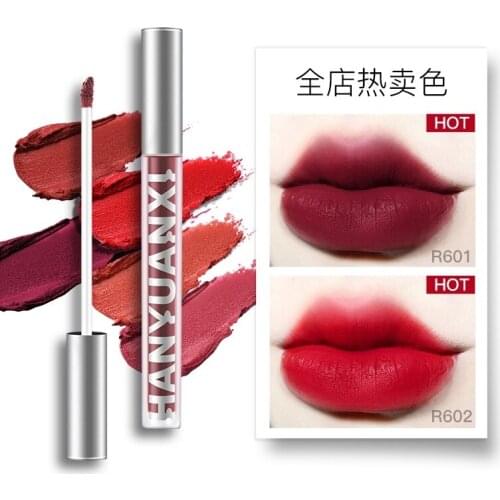 Hot Selling 5 colors Velvet Waterproof and Kissproof MatteShiny Glitter Clear Moisturizing Liquid Label Custom Logo Lip Gloss
