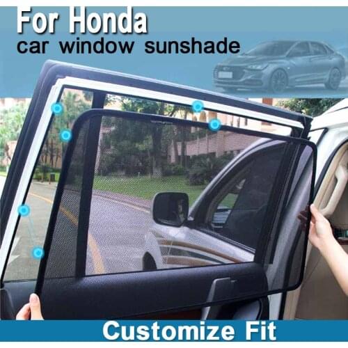 FOR HONDA CRV HRV VEZEL URV AVANCIER ODYSSEY JAZZ FIT CITY ACCORD CIVIC Magnetic Car Window Sunshade Car Door Sun Shade