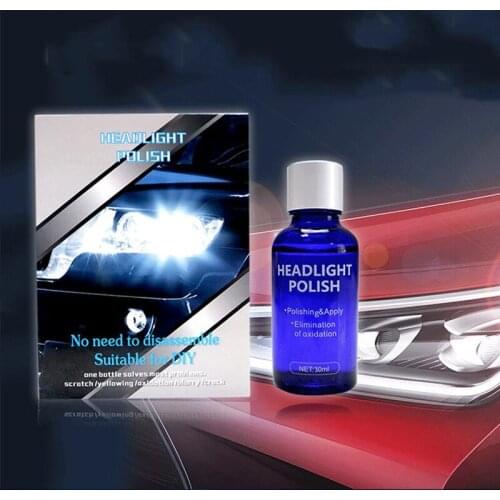 30Ml car headlight repair coating solution repair kit oxidation rearview mirror coating headlight polishing anti-scratch liquid