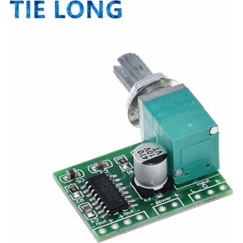 PAM8403 5V Power Audio Amplifier Board 2 Channel 3W W Volume Control / USB Power