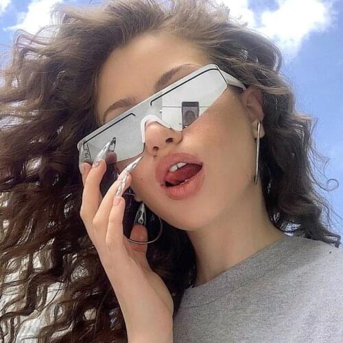 Women Cat Eye Sunglasses Small Vintage Brand Men Flat Top Eyewear Mirror Lens Glasses Fashion Designer Shades UV400 Female Male