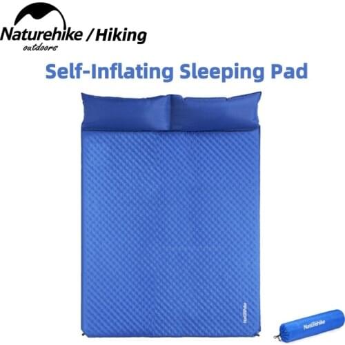 Naturehike Camping Self-Inflating Mattress Outdoor Double Automatic Inflatable Cushion Moisture-proof Tent Sleeping Pad Tent Mat
